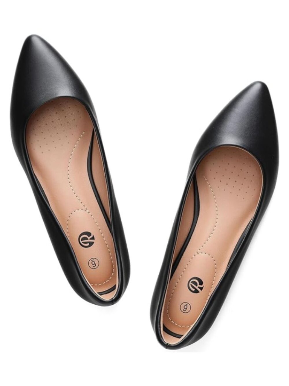 Black Mary Jane Flats